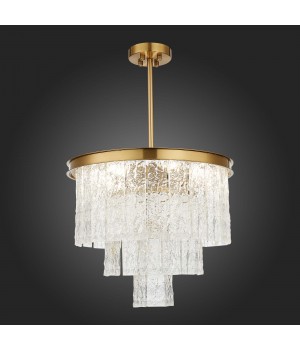 SL1230.302.06 Люстра потолочная ST-Luce Латунь/Прозрачный E14 6*60W STABIA-foto6