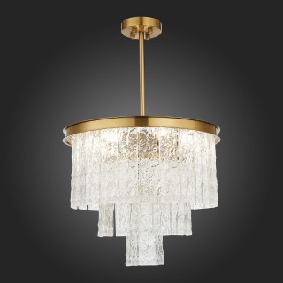 SL1230.302.06 Люстра потолочная ST-Luce Латунь/Прозрачный E14 6*60W STABIA-foto6