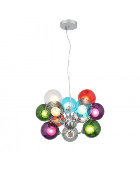 SL431.153.12 Люстра подвесная ST-Luce Хром/Разноцветный, Белый G9 12*5W DUALITA-foto10