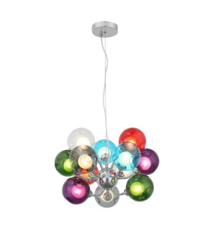 SL431.153.12 Люстра подвесная ST-Luce Хром/Разноцветный, Белый G9 12*5W DUALITA-foto10