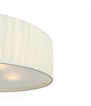 SL357.502.05 Светильник потолочный ST-Luce Хром/Слоновая Кость E14 5*40W RONDELLA-foto3