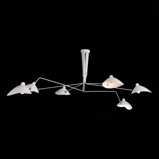 SL305.502.06 Люстра потолочная ST-Luce Белый/Белый E27 5*60W SPRUZZO-foto13