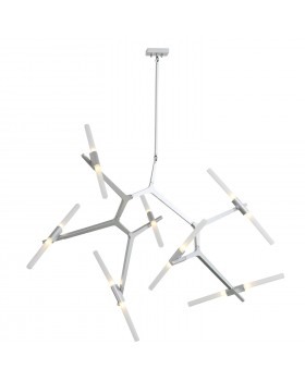 SL947.102.14 Люстра потолочная ST-Luce Серебристый/Белый G9 14*5W LACONICITA-foto13