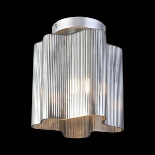 SL117.702.01 Светильник потолочный ST-Luce Серебристый/Дымчатый E27 1*60W ONDE-foto3