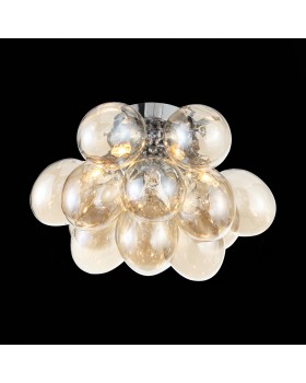 SL432.202.06 Люстра потолочная ST-Luce Хром/Коньячный G9 6*5W SOSPIRO-foto8