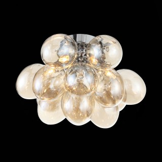 SL432.202.06 Люстра потолочная ST-Luce Хром/Коньячный G9 6*5W SOSPIRO-foto8