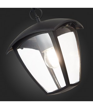 SL081.403.01 Светильник уличный подвесной ST-Luce Черный/Черный, Прозрачный E27 1*40W SIVINO-foto9