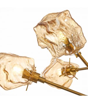 SL1175.302.06 Люстра потолочная ST-Luce латунь/янтарный E14 6*40W Portici-foto3