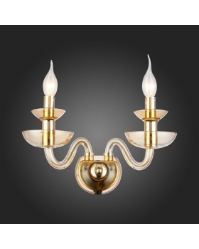 SL1758.201.02 Светильник настенный ST-Luce Золотистый, Шампань E14 2*40W CENELA-foto7