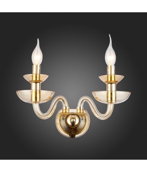 SL1758.201.02 Светильник настенный ST-Luce Золотистый, Шампань E14 2*40W CENELA-foto7