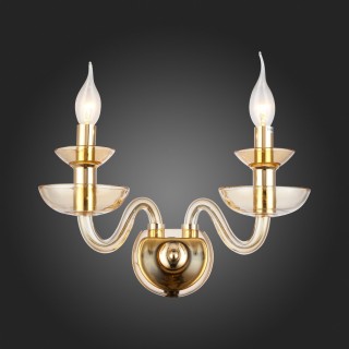 SL1758.201.02 Светильник настенный ST-Luce Золотистый, Шампань E14 2*40W CENELA-foto7