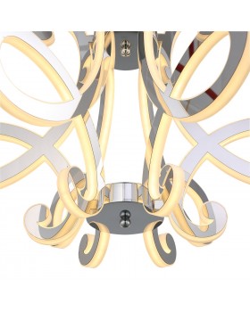 SL835.103.06 Люстра подвесная ST-Luce Хром/Белый, Хром LED 6*26W 3000K ARICIA-foto13