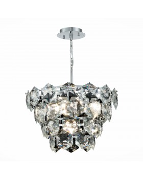 SL1631.103.06 Люстра подвесная ST-Luce Хром/Прозрачный E14 6*40W Viterbo-foto11