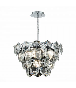 SL1631.103.06 Люстра подвесная ST-Luce Хром/Прозрачный E14 6*40W Viterbo-foto11