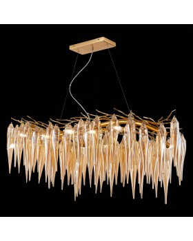 SL1653.203.12 Люстра подвесная ST-Luce Золотистый/Золотистый E14 12*40W SIENA-foto5