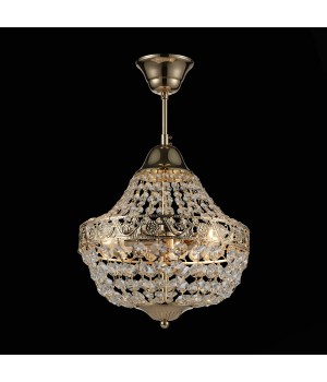 SL669.203.03 Люстра подвесная ST-Luce Французское золото/Прозрачный E14 3*40W ANTICATO-foto2