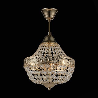 SL669.203.03 Люстра подвесная ST-Luce Французское золото/Прозрачный E14 3*40W ANTICATO-foto2