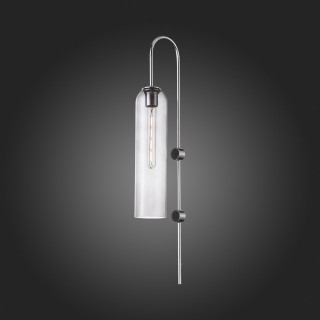 SL1145.141.01 Светильник настенный ST-Luce Хром/Дымчатый E27 1*60W CALLANA-foto7