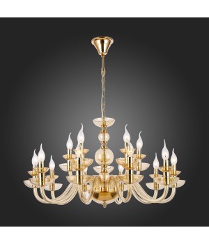 SL1758.203.15 Люстра подвесная ST-Luce Золотистый, Шампань E14 15*40W CENELA-foto7