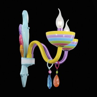 SL672.781.02 Бра ST-Luce Разноцветный/Разноцветный E14 2*40W ORNATO-foto6