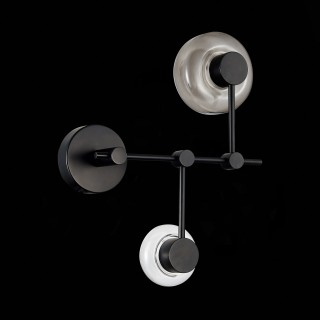 SL6005.401.02 Светильник настенный ST-Luce Черный/Дымчатый, Прозрачный LED 2*3W 3000K Vallo-foto4