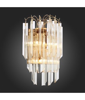 SL386.201.03 Бра ST-Luce Золотистый/Золотистый, Прозрачный G9 3*5W OSOLETO-foto12