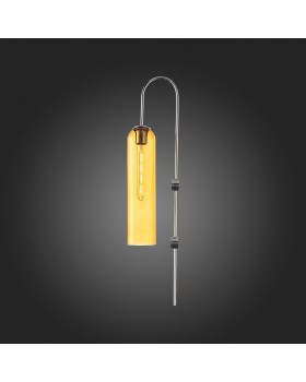 SL1145.191.01 Светильник настенный ST-Luce Хром/Янтарный E27 1*60W CALLANA-foto8