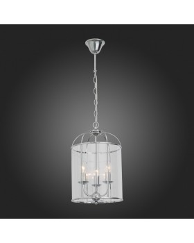 SL267.103.03 Люстра подвесная ST-Luce Хром/Прозрачный E14 3*40W ODIERNO-foto5