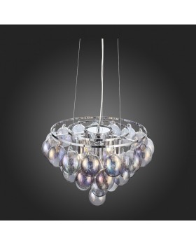 SL432.703.05 Люстра подвесная ST-Luce Хром/Перламутровый E27 5*60W SOSPIRO-foto15