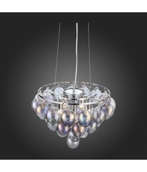 SL432.703.05 Люстра подвесная ST-Luce Хром/Перламутровый E27 5*60W SOSPIRO-foto15