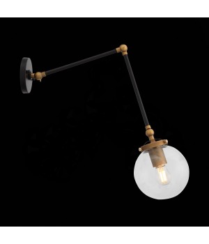 SL234.421.01 Бра ST-Luce Черный, Золото/Прозрачный E27 1*40W VARIETA-foto4