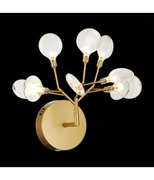 SL411.201.09 Бра ST-Luce Золотистый/Прозрачный G4 9*1,5W RICCARDO-foto4