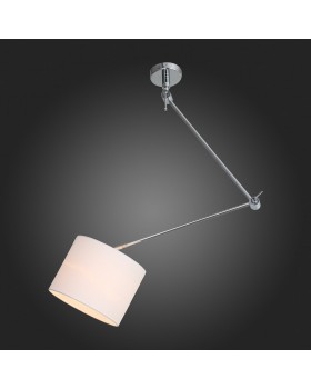 SL460.102.01 Светильник потолочный ST-Luce Хром/Белый E27 1*60W (из 2-х коробок) MARCIA-foto8