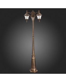 SL082.205.03 Светильник уличный наземный ST-Luce Бронза/Бронза, Прозрачный E27 3*60W DOMENICO-foto4