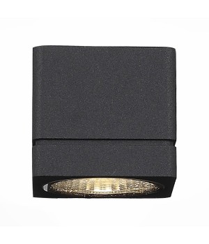 SL563.401.01 Светильник уличный настенный ST-Luce Черный/Прозрачный LED 1*8W 3000K COCTOBUS-foto2