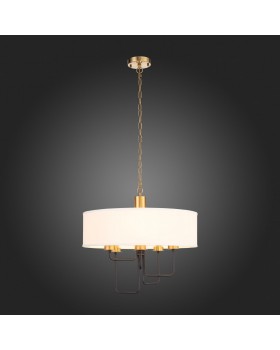 SL336.303.05 Люстра подвесная ST-Luce Коричневый, Бронза/Бежевый E14 5*60W DELAVERA-foto6