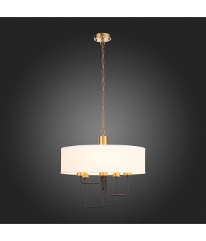 SL336.303.05 Люстра подвесная ST-Luce Коричневый, Бронза/Бежевый E14 5*60W DELAVERA-foto6
