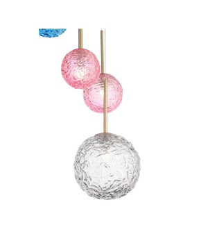 SL1152.253.08 Светильник подвесной ST-Luce Золотистый/Разноцветный G9 8*5W ARCOBALINO-foto20