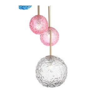 SL1152.253.08 Светильник подвесной ST-Luce Золотистый/Разноцветный G9 8*5W ARCOBALINO-foto20