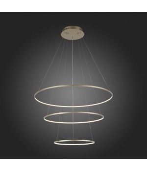 SL904.203.03 Люстра подвесная ST-Luce Золотистый/Белый LED 3*16,6W 4000K ERTO-foto7