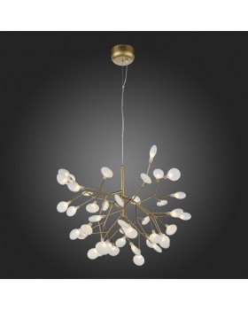 SL411.223.45 Люстра подвесная ST-Luce Золотистый/Белый G4 45*1,5W RICCARDO-foto7