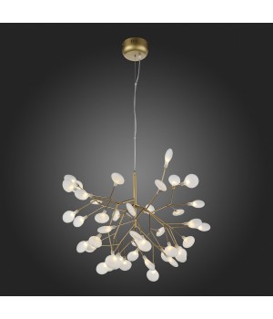 SL411.223.45 Люстра подвесная ST-Luce Золотистый/Белый G4 45*1,5W RICCARDO-foto7