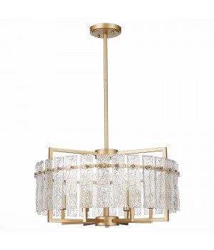 SL1632.203.06 Люстра подвесная ST-Luce Шампань/Прозрачный E14 6*60W MIRA-foto2