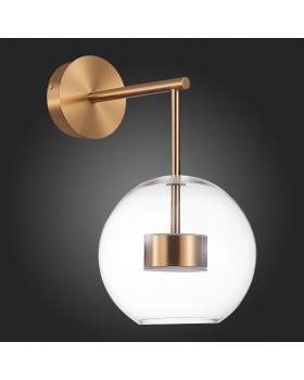 SL1133.201.01 Бра ST-Luce Латунь/Прозрачный LED 1*14W 3000K BOPONE-foto6