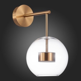 SL1133.201.01 Бра ST-Luce Латунь/Прозрачный LED 1*14W 3000K BOPONE-foto6