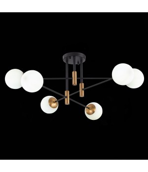 SL1203.402.06 Люстра потолочная ST-Luce Бронза,Черный/Белый E27 6*40W LIMANO-foto9