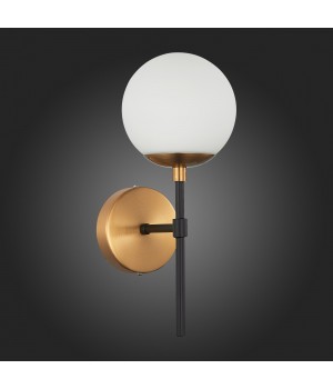 SL1203.401.01 Бра ST-Luce Бронза,Черный/Белый E27 1*40W LIMANO-foto6