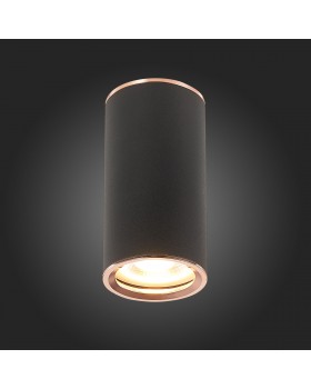 ST111.427.01 Светильник потолочный Черный GU10 1*50W D54xH105 220V Без ламп CHOMUS-foto5