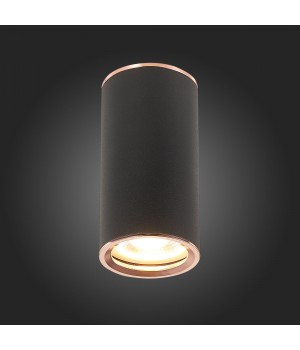 ST111.427.01 Светильник потолочный Черный GU10 1*50W D54xH105 220V Без ламп CHOMUS-foto5