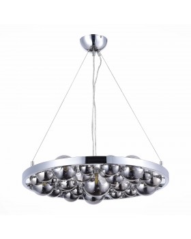 SL1510.103.06 Люстра подвесная ST-Luce Хром/Дымчатый G9 6*5W Olmi-foto2